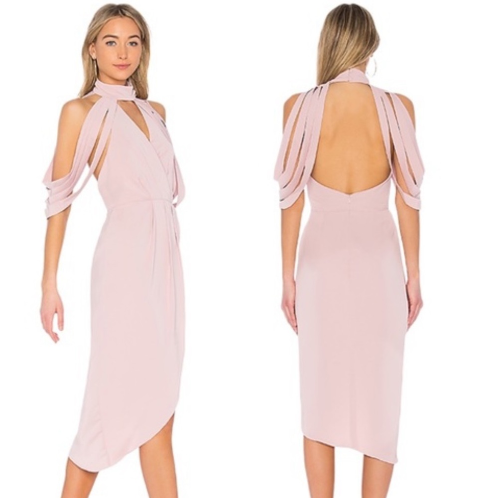 Elliatt Pink Midi Dress